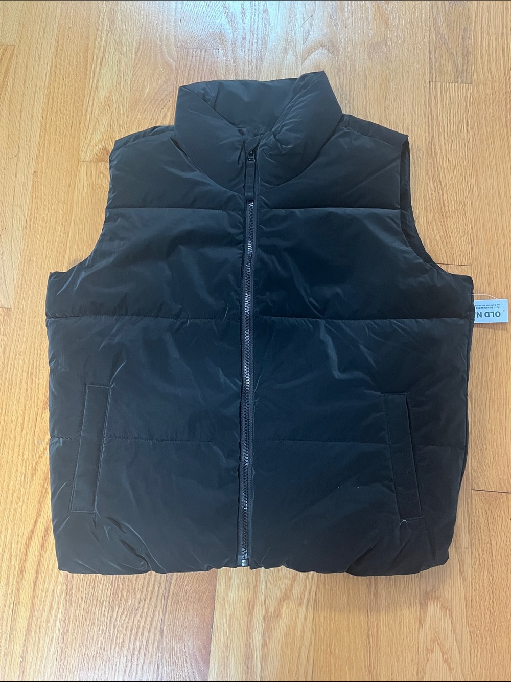 Old Navy Black Puffer Vest